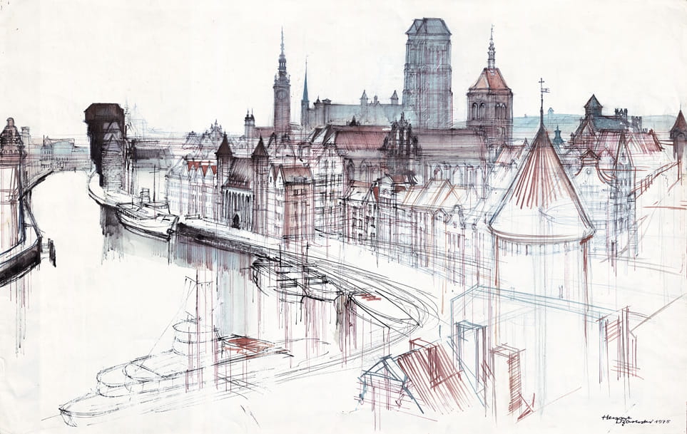 Gdańsk – panorama (1975)