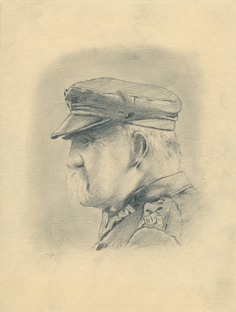 Portret Józefa Piłsudskiego (lata 40te)