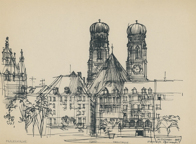 Monachium – dwie wieże - Frauenkirche (1988)