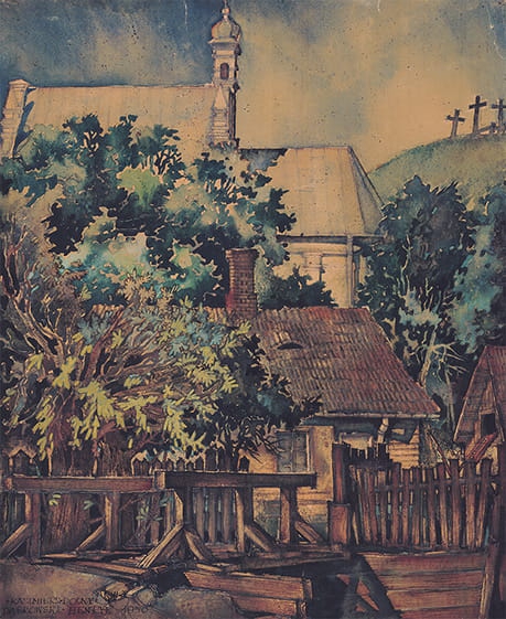 Kazimierz Dolny – Kościół Św. Anny (1950) 