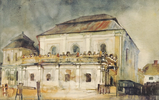 Włodawa – Synagoga (1955)