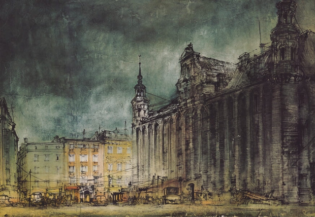 Toruń – Ratusz (1957) 