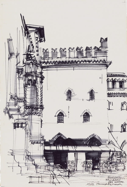 Bolonia – Palazzo dei Notari (1963)