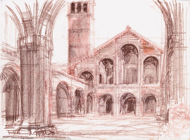 Mediolan – Basilica di s’Ambrogio (1963)