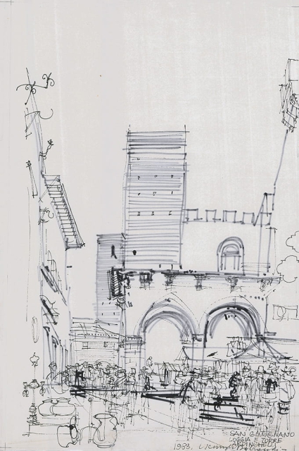 San Gimignano – Loggia eTorre Ardinghelli (1963)